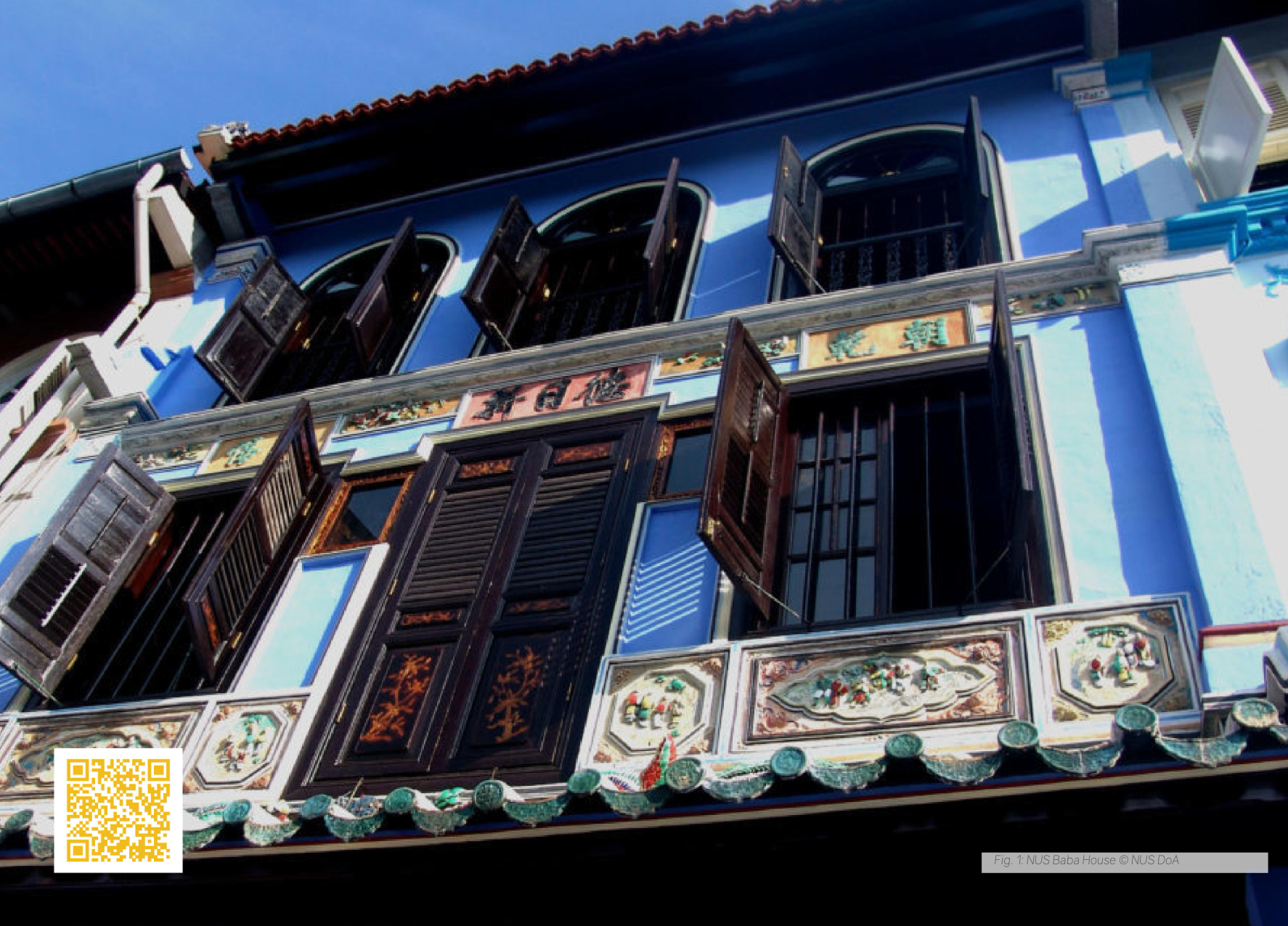 Rehabilitation of Cultural Heritage in Singapore